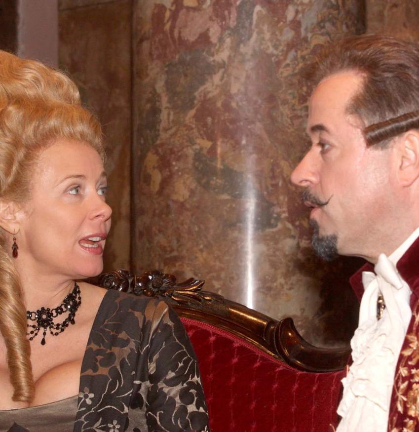 photo: Staatliche Schlösser und Gärten Baden-Württemberg, copyright unknown Film scene from Baron Münchhausen