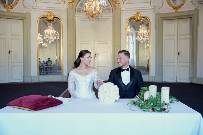 Residenzschloss Ludwigsburg, Innen, Brautpaar