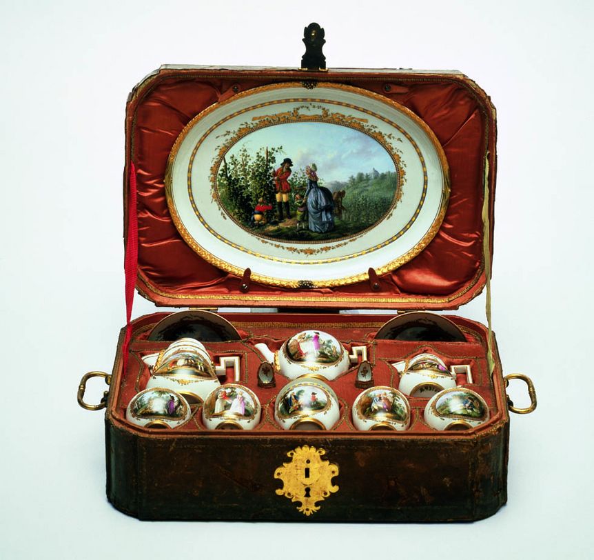 Keramikmuseum Ludwigsburg, Dejeunerservice zum Reisen, 1788