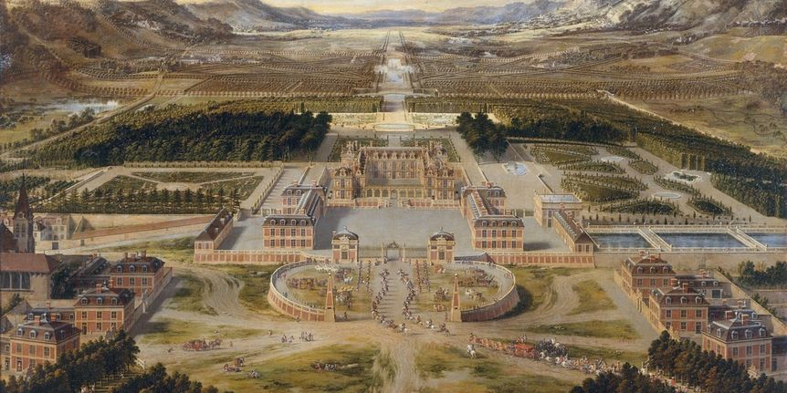 Image: Versailles palace as a model for luxury.